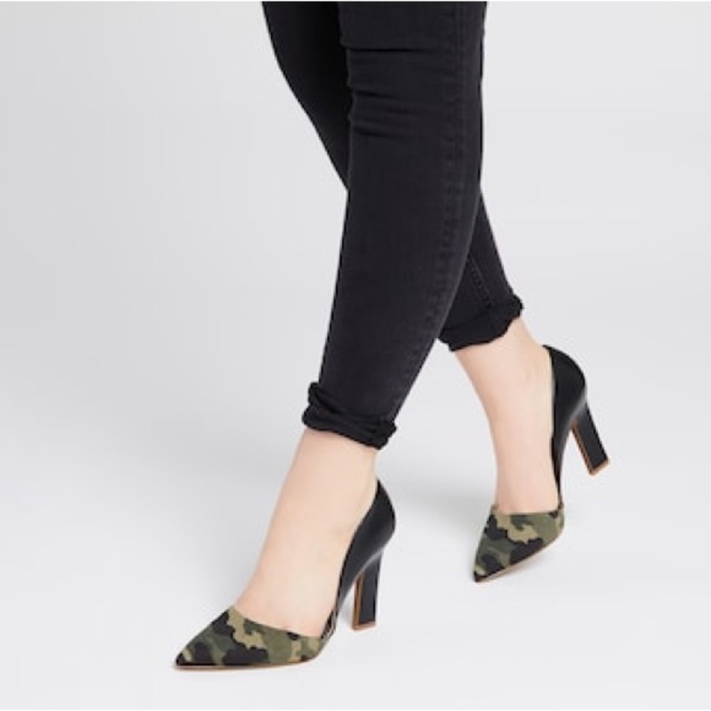 Camo Print Heels